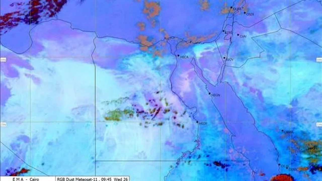 طقس الساعات المقبلة يشهد انخفاضاً واضحاً في درجات الحرارة وتحذير للأرصاد من خطر الصقيع على قائدي السيارات